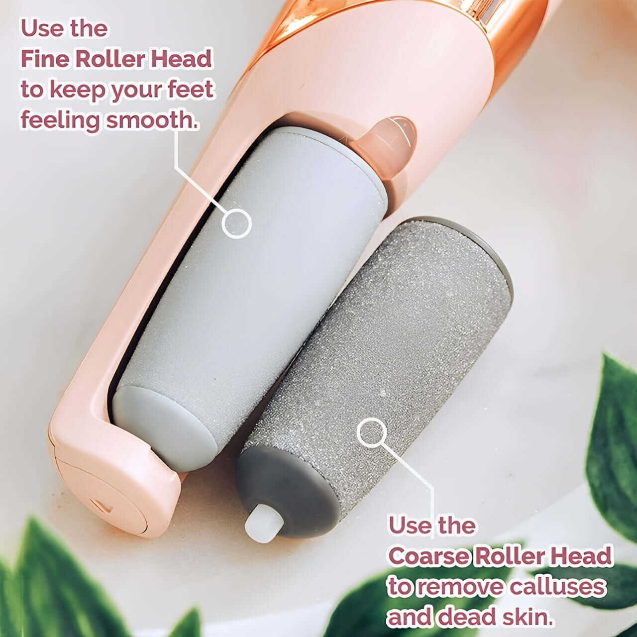 Electric Pedicure Foot File Callus Remover – Smooth & Soft Feet Care