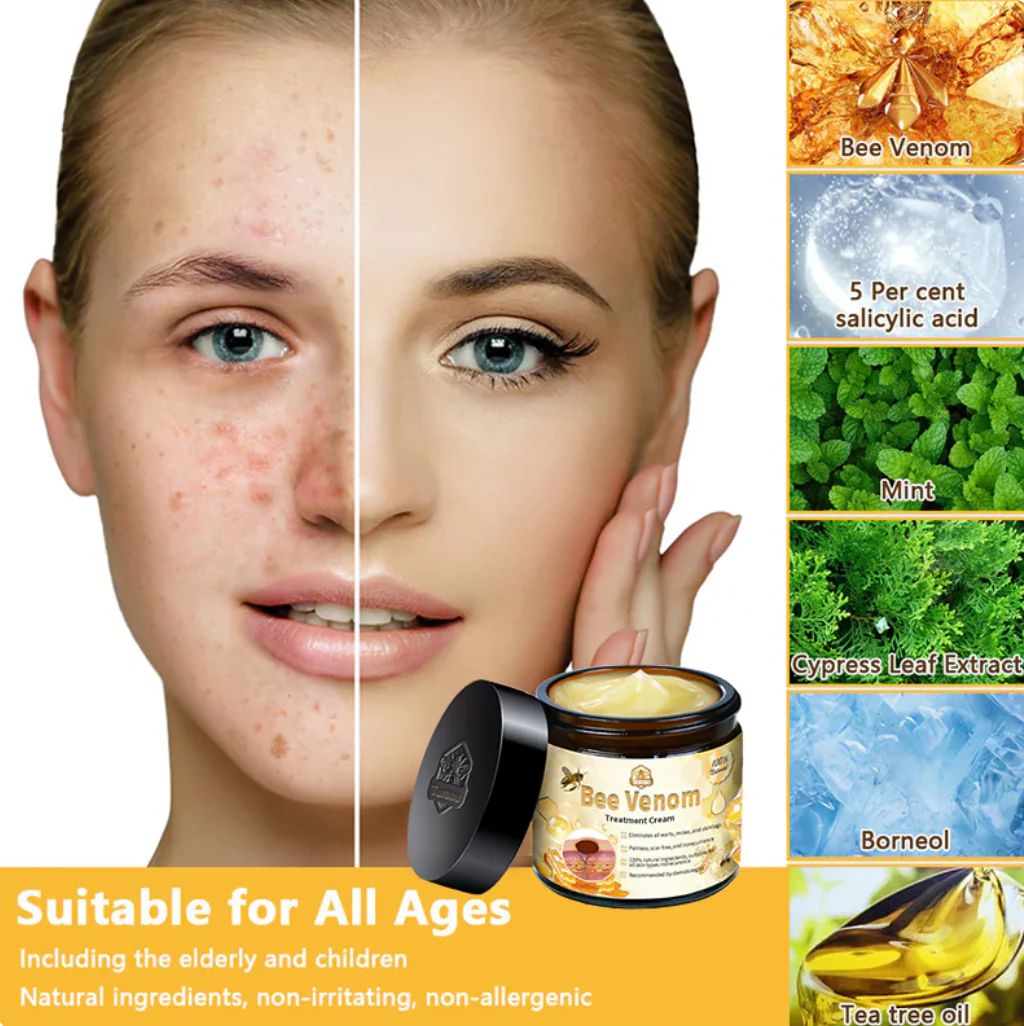 Last Day 50% OFF🔥Bee Skin Elixir – Natural Bee Venom