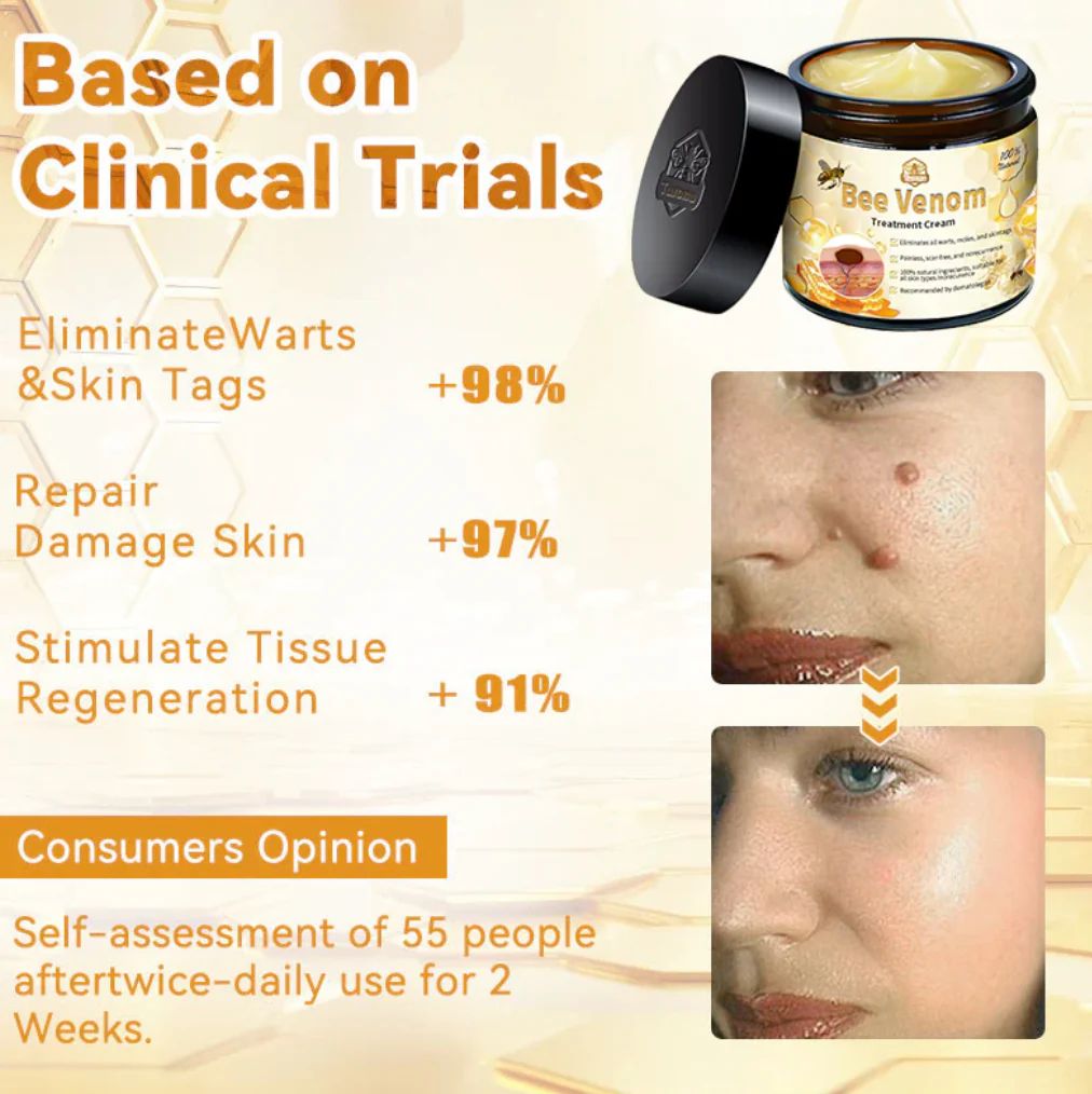 Last Day 50% OFF🔥Bee Skin Elixir – Natural Bee Venom